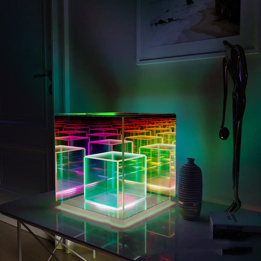 Cubo LED Luminoso Multicolor - Luz de Ambiente Inteligente - Image 12