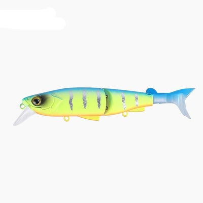 Señuelo Suave de Perca con Cola Nudosa - Imitación Realista