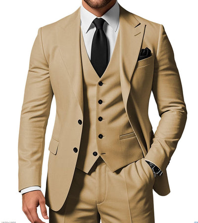 Traje de Negocios Tres Piezas para Hombre - Image 8