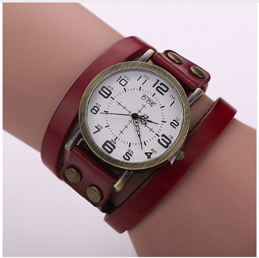 Reloj de Pulsera Vintage Cuero Genuino para Mujer - Diseño Clásico Antique - Image 4