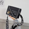 Bolso de Hombro con Correa Ancha y Letras