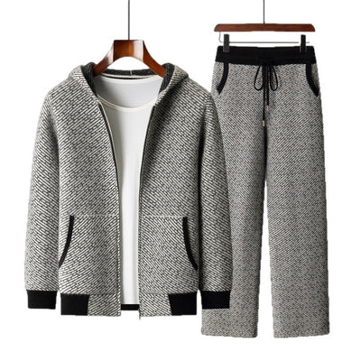 Cardigan Hoodie Casual para Hombre - Conjunto Versátil - Image 5
