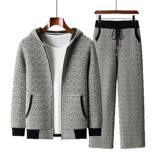 Cardigan Hoodie Casual para Hombre - Conjunto Versátil - Image 5