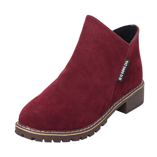 Botines Escarcha con Tacón Bajo - Image 8