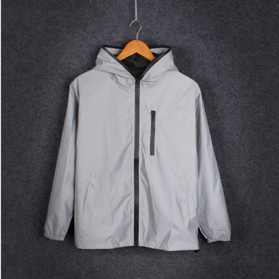 Chaqueta Cortavientos Reflectiva Impermeable para Hombre - Estilo Urbano - Image 4