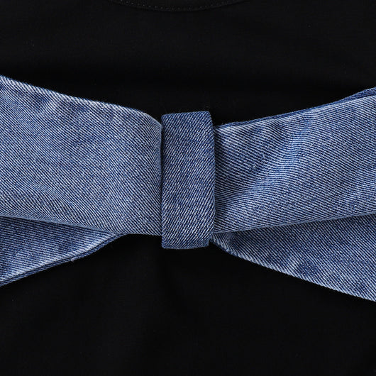 Conjunto de Pantalones Denim Microacampanados de Dos Piezas - Image 4