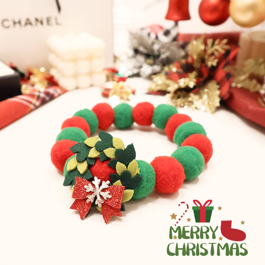 Collar Navideño para Gatos con Lazo y Pañoleta Decorativa - Image 4
