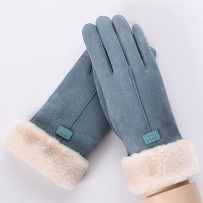 Guantes Térmicos Doble Capa con Forro de Terciopelo para Pantalla Táctil - Image 6
