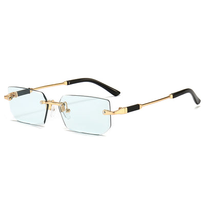 Gafas de Sol Rimless Transparentes para Mujer - Image 8