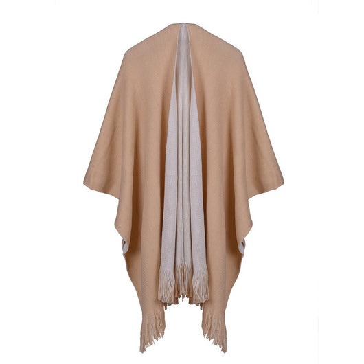 Bufanda Reversible de Punto Tejido - Image 10