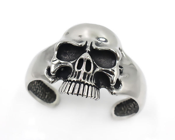 Pulsera de Acero Titanio Calavera para Hombre