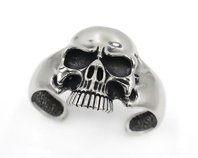 Pulsera de Acero Titanio Calavera para Hombre