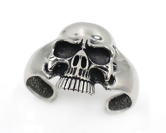 Pulsera de Acero Titanio Calavera para Hombre