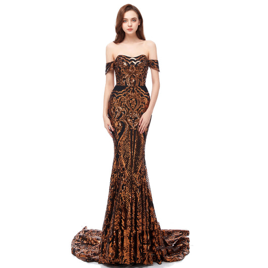 Vestido de Lentejuelas Bordadas - Image 6