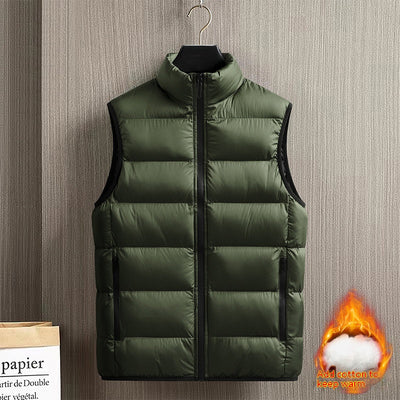 Chaleco Acolchado Térmico para Hombre - Abrigo Grueso y Cálido - Image 4