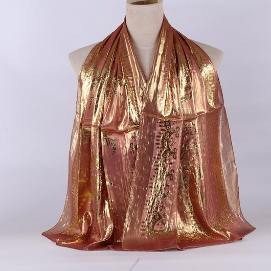 Pañuelo Largo de Seda Estilo Étnico - Image 18