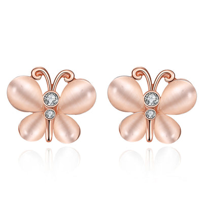 Aretes Mariposa Ojo de Gato para Mujer - Image 9