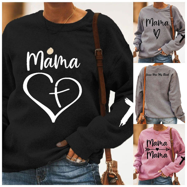 Sudadera Térmica para Mujer con Estampado Love Frente y Espalda