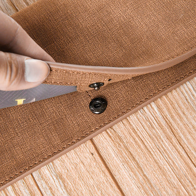 Billetera Delgada para Hombre con Botón - Diseño Minimalista Moderno - Image 14