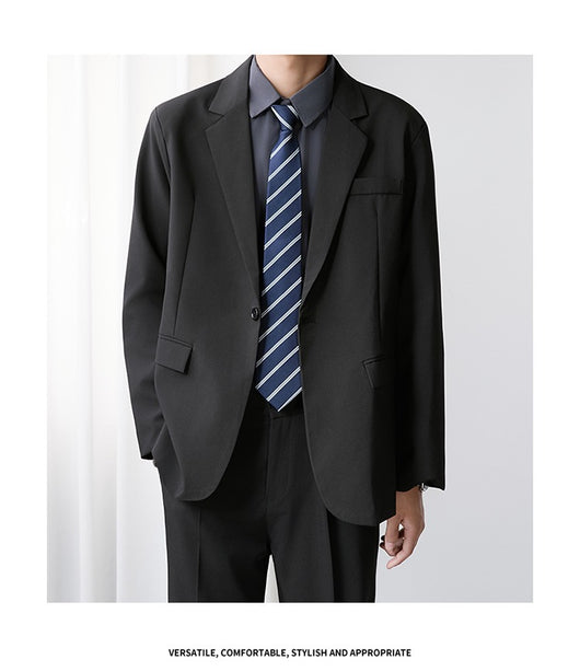 Blazer Casual Elegante Estilo Coreano para Hombre - Image 16