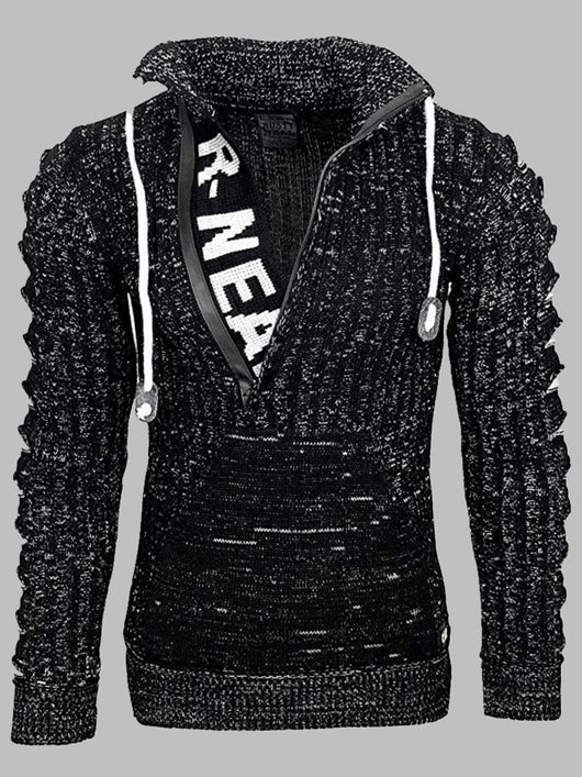 Sudadera Holgada con Capucha Estilo Pullover para Hombre - Image 15