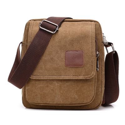 Bolsa de Lona para Hombre - Mochila Bandolera de Estilo Casual - Image 9
