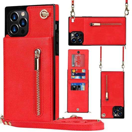 Cartera Messenger de Cuero PU para Mujer con Compartimento para Teléfono - Image 6