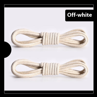 Cordones de Bota de Cuerda Encerada Redonda para Zapatos de Cuero - Un Par - Image 5