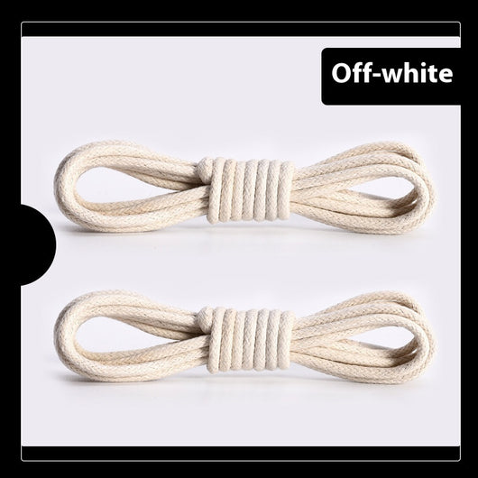 Cordones de Bota de Cuerda Encerada Redonda para Zapatos de Cuero - Un Par - Image 5