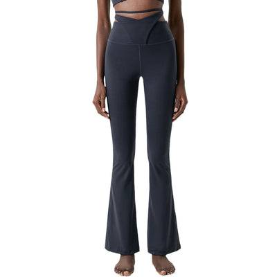 Pantalones Yoga Ajustados con Cordón para Mujer Tallas Grandes - Image 4