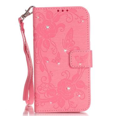 Funda Flip con Mariposa en Relieve para iPhone 7 y Galaxy S7 con Compartimentos para Tarjetas - Image 6