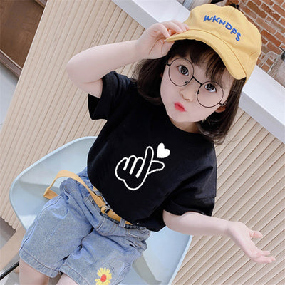 Playera de Algodón para Niñas con Manga Corta - Image 22