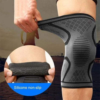 Soporte de Rodilla Antideslizante Respirable - Image 4