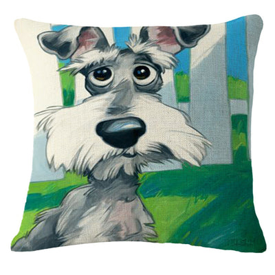 Funda de Almohada con Diseño de Perrito Adorable - Image 8