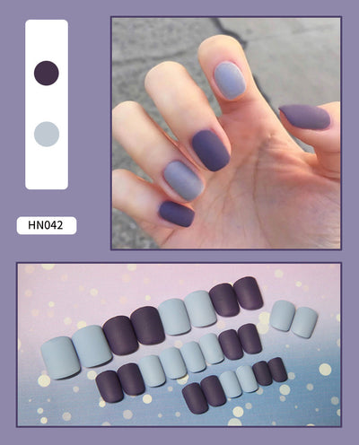 Uñas Postizas Decoradas Adhesivas - Diseño Profesional Listo para Usar - Image 8