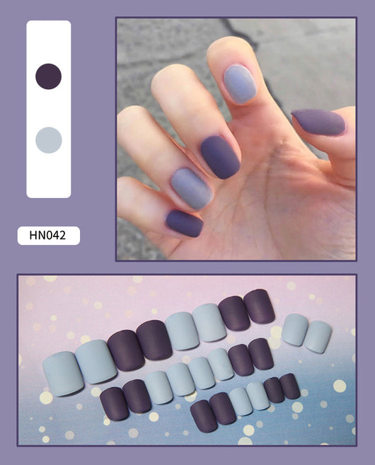 Uñas Postizas Decoradas Adhesivas - Diseño Profesional Listo para Usar - Image 8