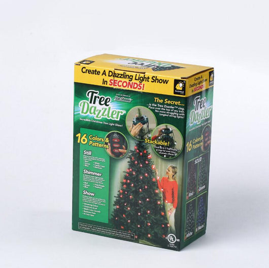 Árbol de Navidad con Proyector de Luces LED - 64 Efectos Luminosos - Image 7
