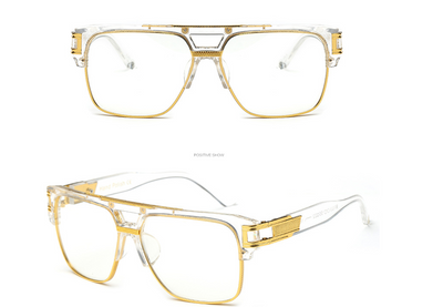 Gafas de Sol Retro Cuadradas Reflectantes Unisex con Colores Vibrantes - Image 14