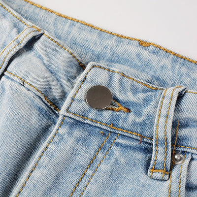 Pantalones Vaqueros Skinny Azules con Detalles Rotos - Image 11