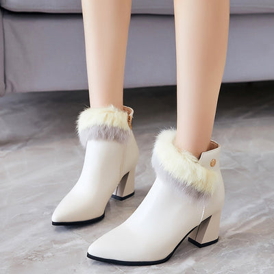 Botas de Invierno para Mujer Cuero Martin Tallas 35-40 - Image 8