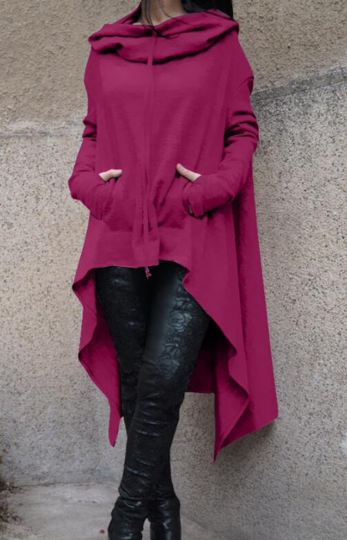 Sudadera con Capucha Holgada para Mujer - Otoño e Invierno - Image 7