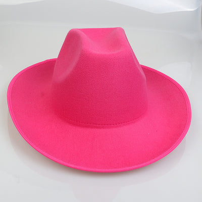 Sombrero Vaquero Occidental de Lana Premium con Ala Ancha - Image 6