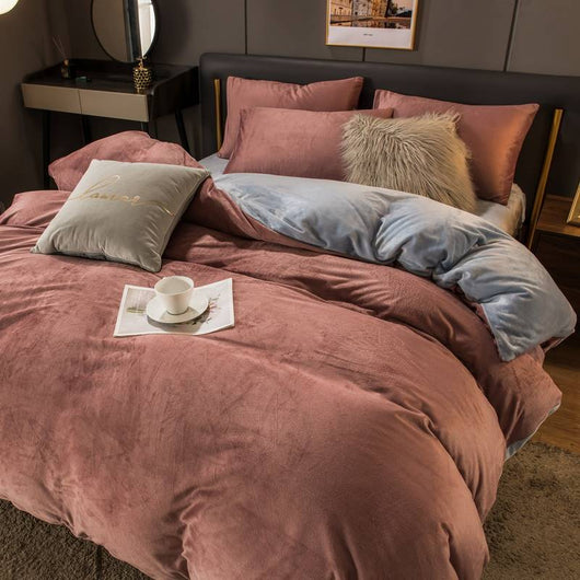 Juego de Cama Matrimonial Premium Franela Gruesa con Volante - Image 18