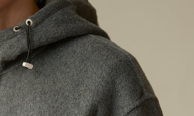 Abrigo de Lana para Hombre con Capucha - Corte Holgado - Image 9