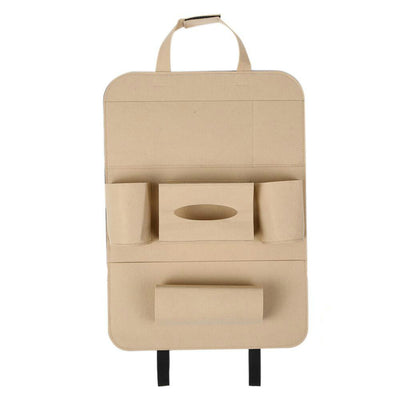 Organizador de Asiento Trasero para Auto con Múltiples Bolsillos en Fieltro - Image 5