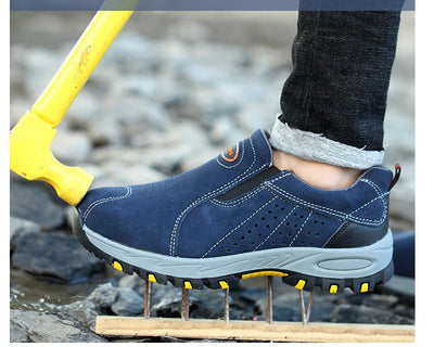Zapatos de Seguridad con Puntera de Acero Reforzada - Protección Total para Trabajo Industrial