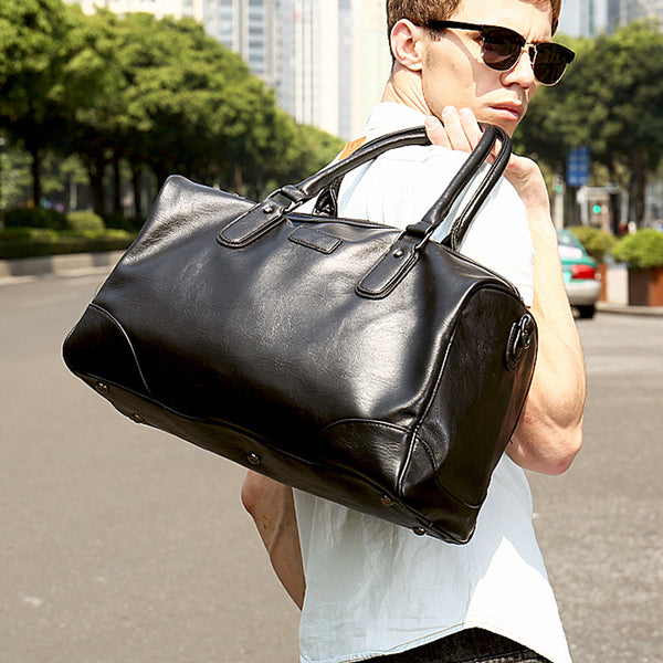 Bolso de Hombre Grande con Bandolera - Capacidad Máxima