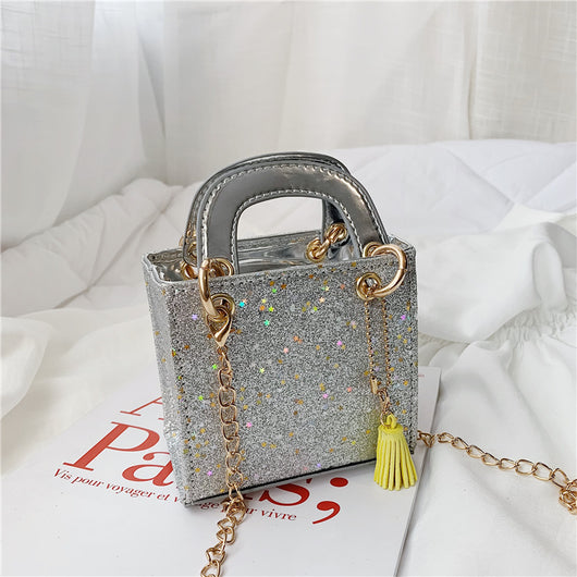 Bolso Infantil con Lentejuelas Brillantes para el Hombro - Image 17