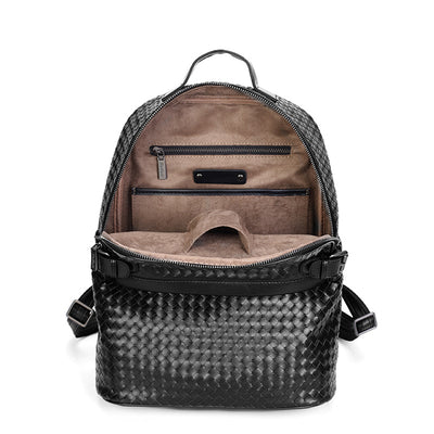 Mochila de Viaje Trenzada para Hombre con Gran Capacidad - Image 4