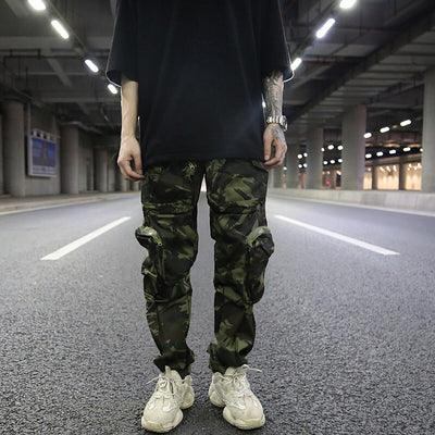 Pantalón Cargo Camuflaje con Múltiples Bolsillos - Image 4